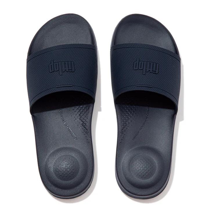 Fit Flop Mens Slides Mid Navy