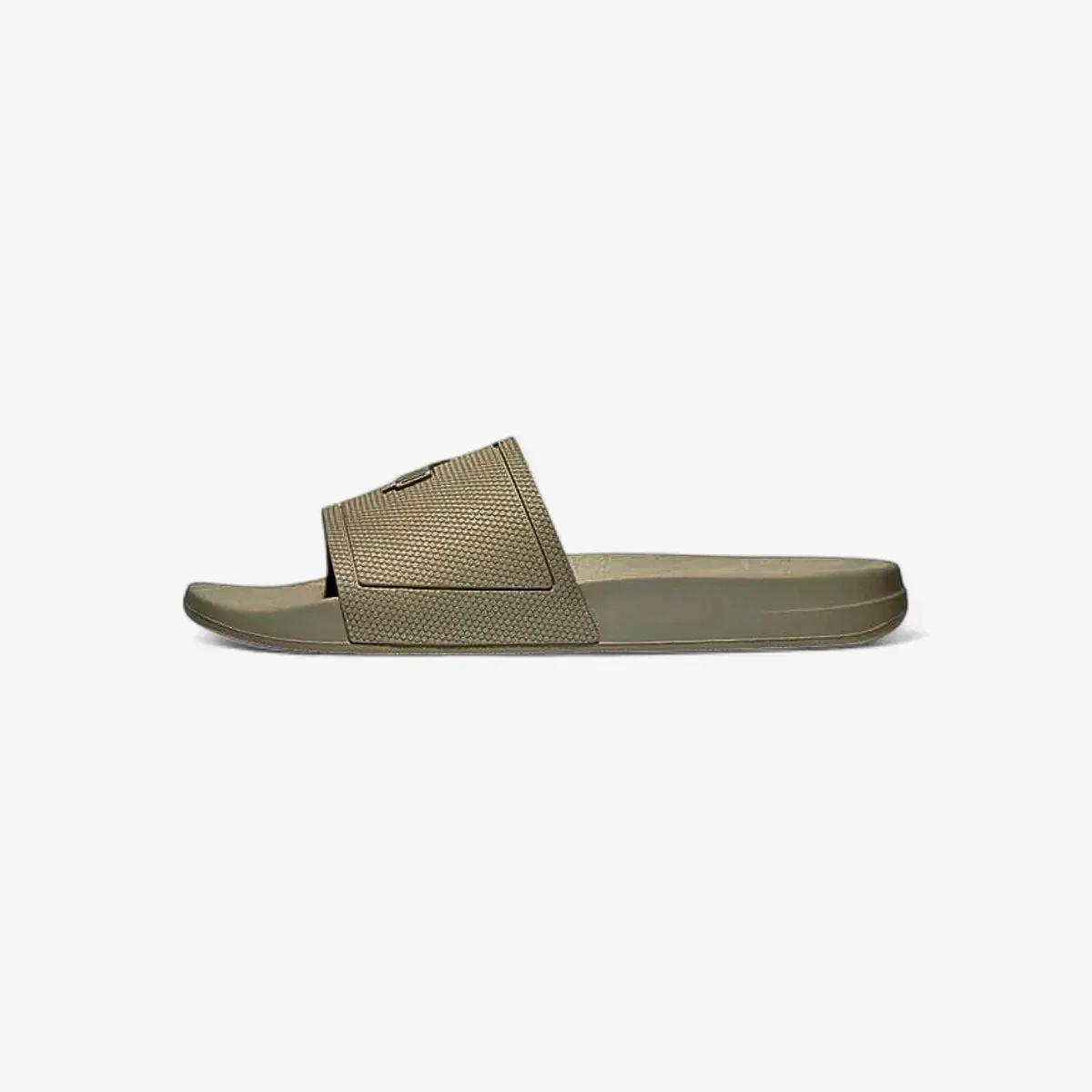 Fit Flop Mens Slides Stone Beige - Image 2