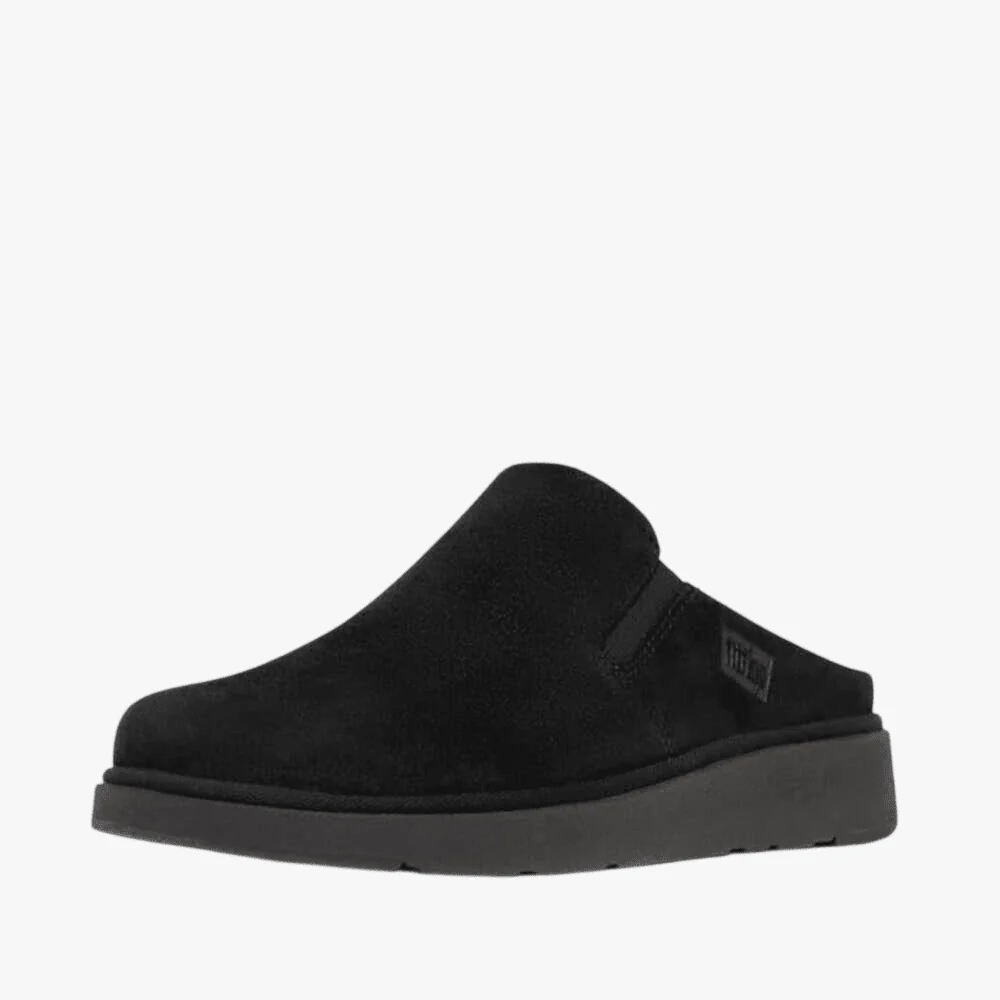 Fit Flop Womens Gen Ff Elasticated Mule Black