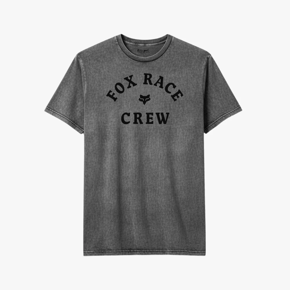 Fox Boys Race Short Sleeve Tee Heather Graphite