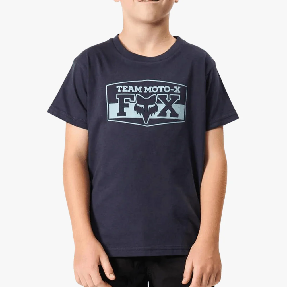 Fox Boys Team Short Sleeve Tee Navy