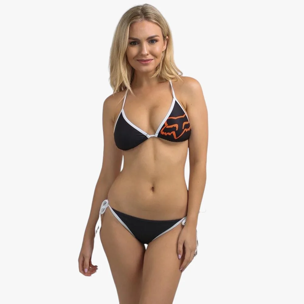 Fox Ladies Streamline Triangle Bikini Costume Black