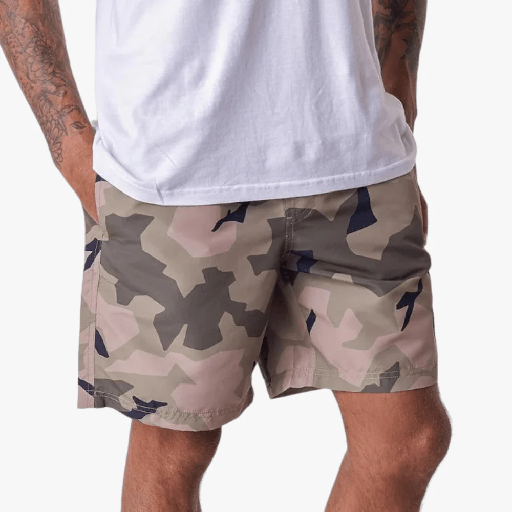 Fox Mens Bnkr Volley Short Olive Camo