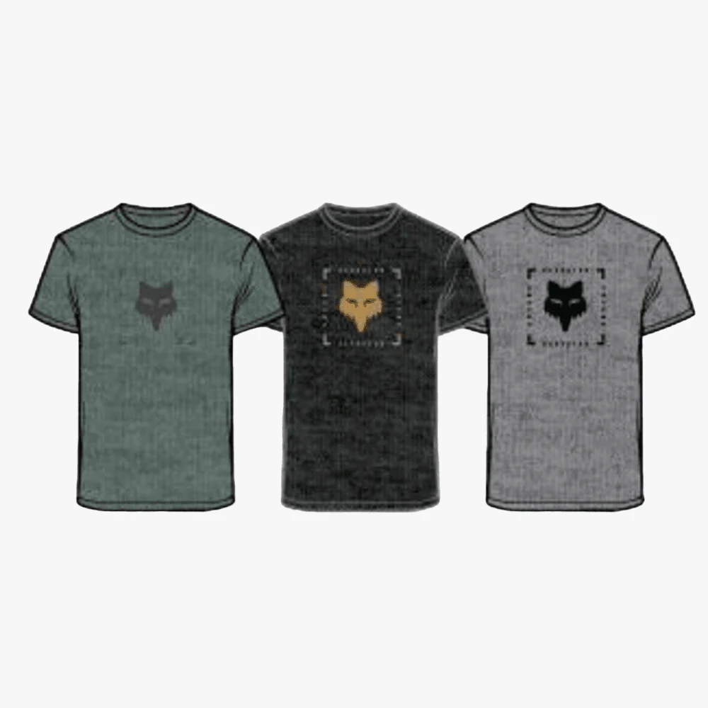 Fox Mens Boxed Future Short Sleeve Tee Heather Black