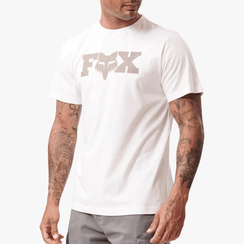 Fox Mens Heritage Short Sleeve Tee White