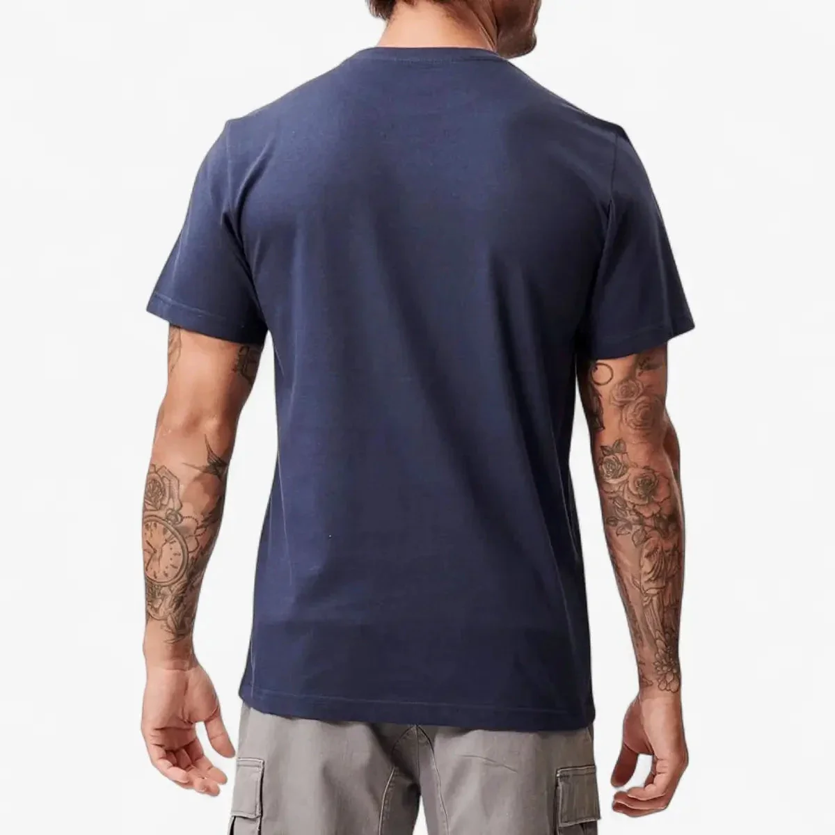 Fox Mens Logomark Short Sleeve Tee Summit Navy - Image 4