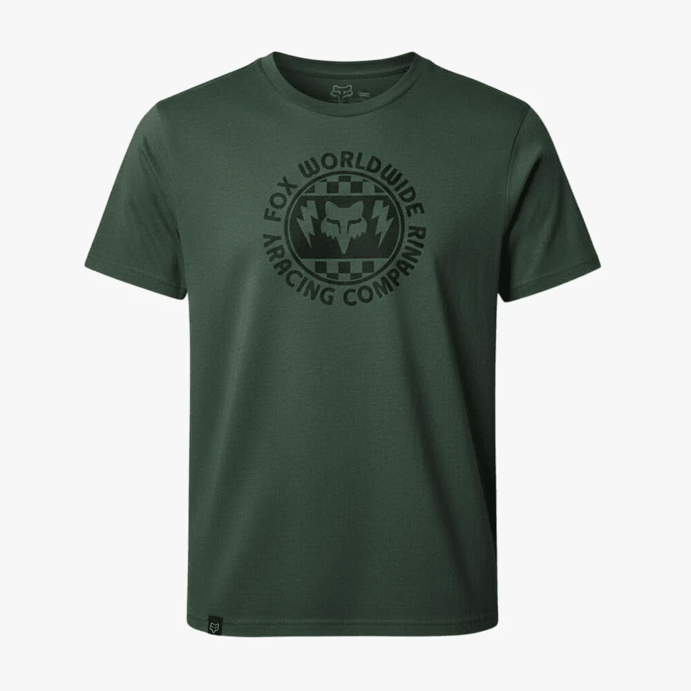 Fox Mens Next Level Short Sleeve Tee Hunter Green