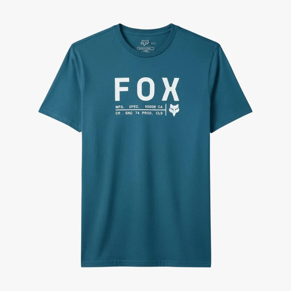 Fox Mens Non Stop 3.0 Short Sleeve Tee Mid Blue
