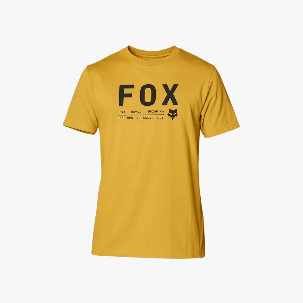 Fox Mens Non Stop 3.0 Short Sleeve Tee Simba