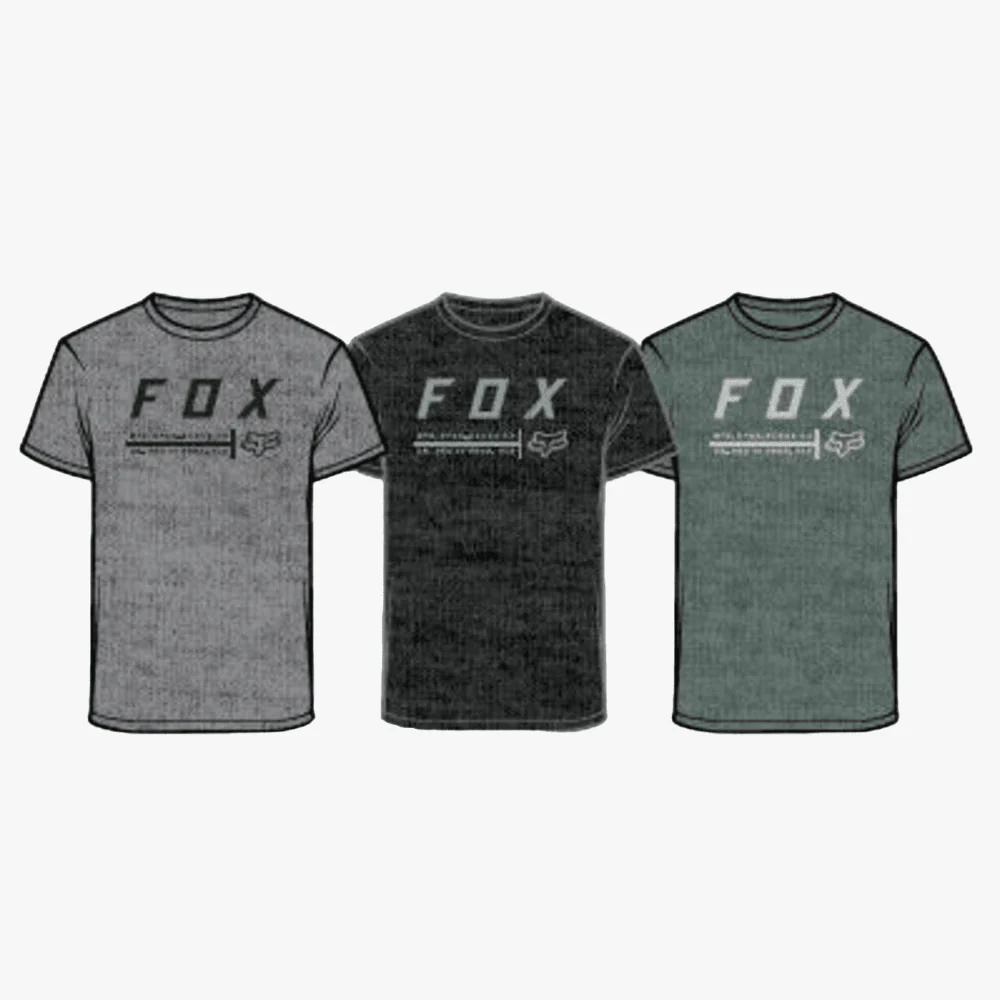 Fox Mens Non Stop Short Sleeve Tee Heather Graphite