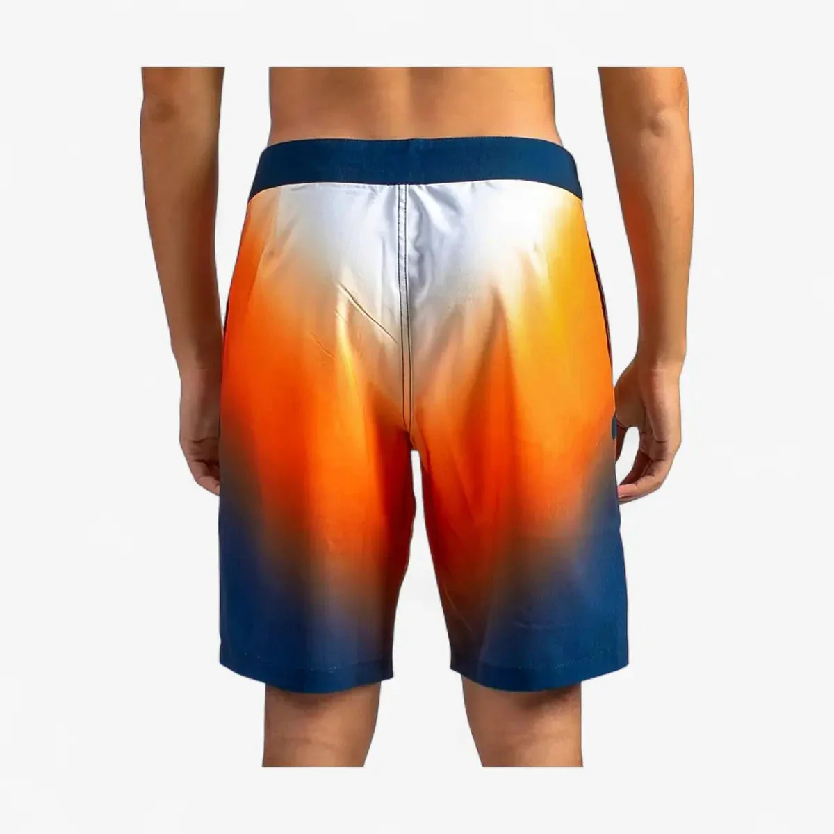 Fox Mens Revise Boardshort Navy Orange - Image 3