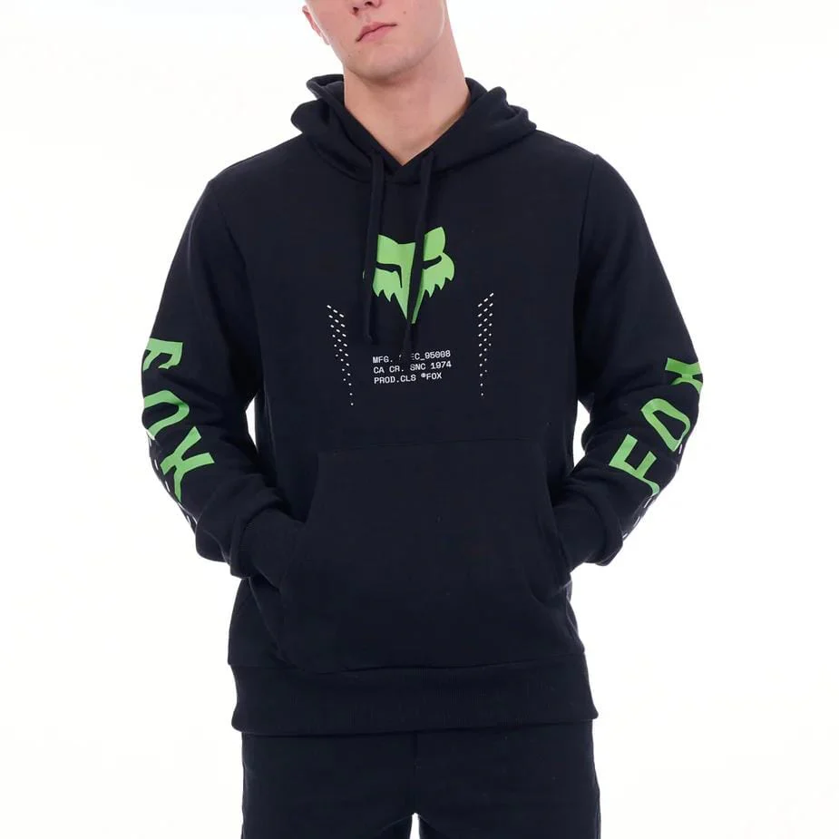 Fox Mens Shield Hoodie Black