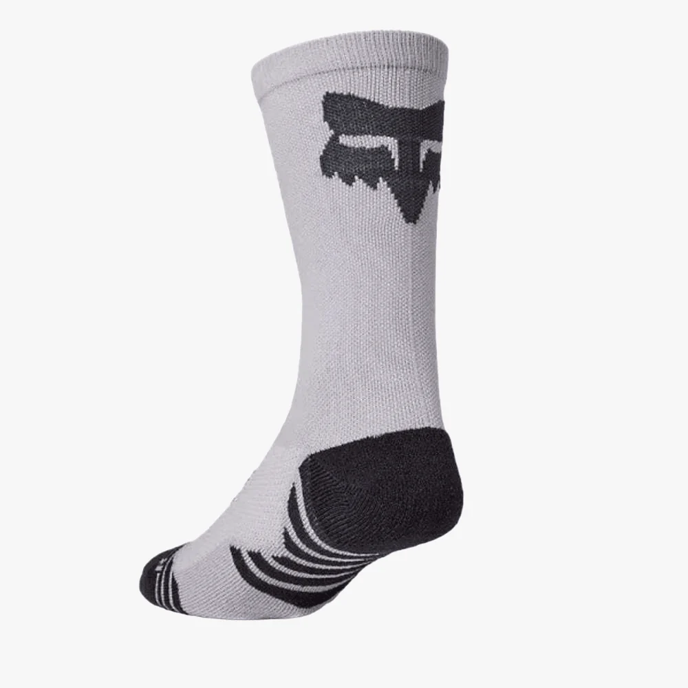 Fox Vayga Crew Socks Gunmetal Grey - Image 2