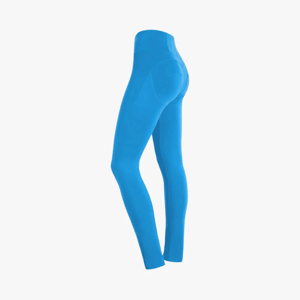 Freddy Womens High Waist Long Length Cotton Pant