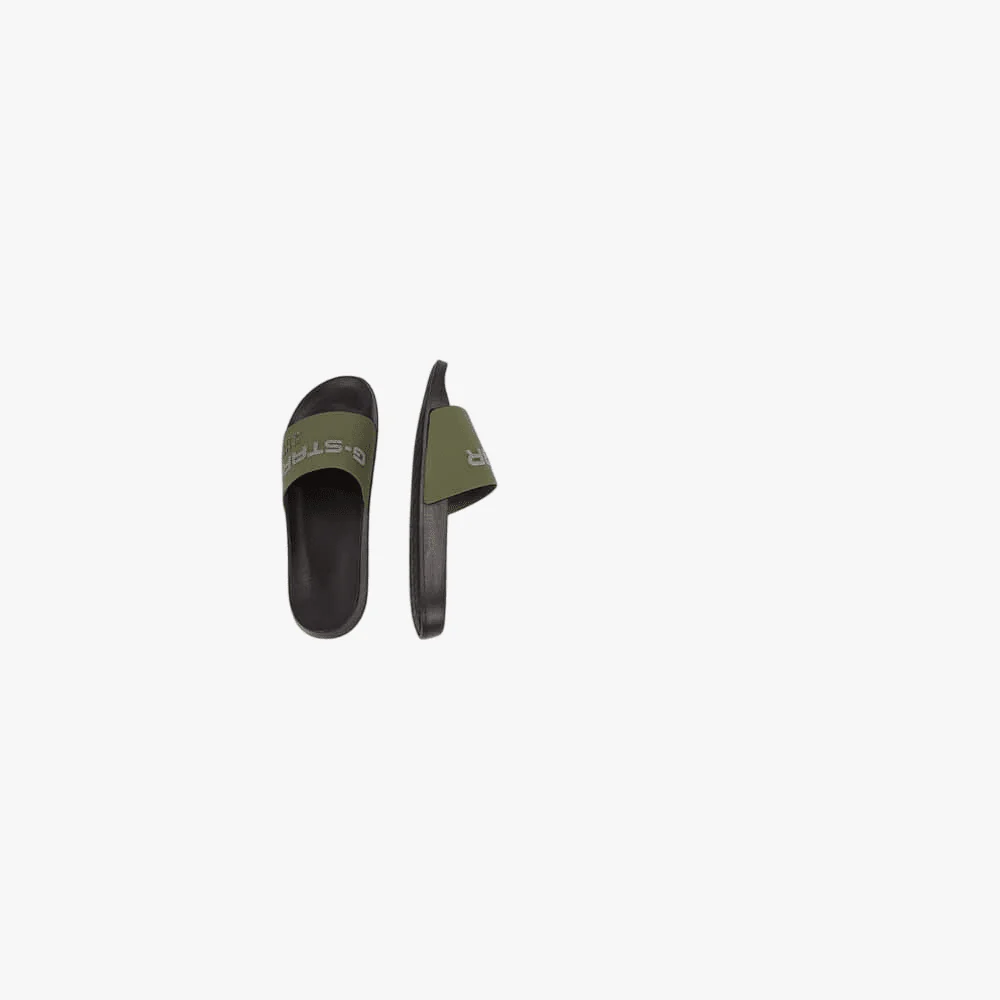 G Star Mens Cart Slide Black Olive