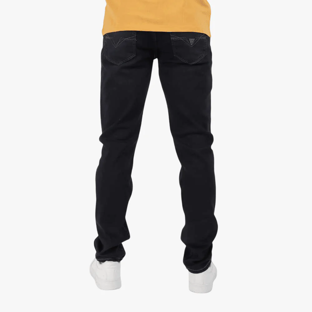 Guess Mens As2axel Slim Tapered Jean Dark Wash