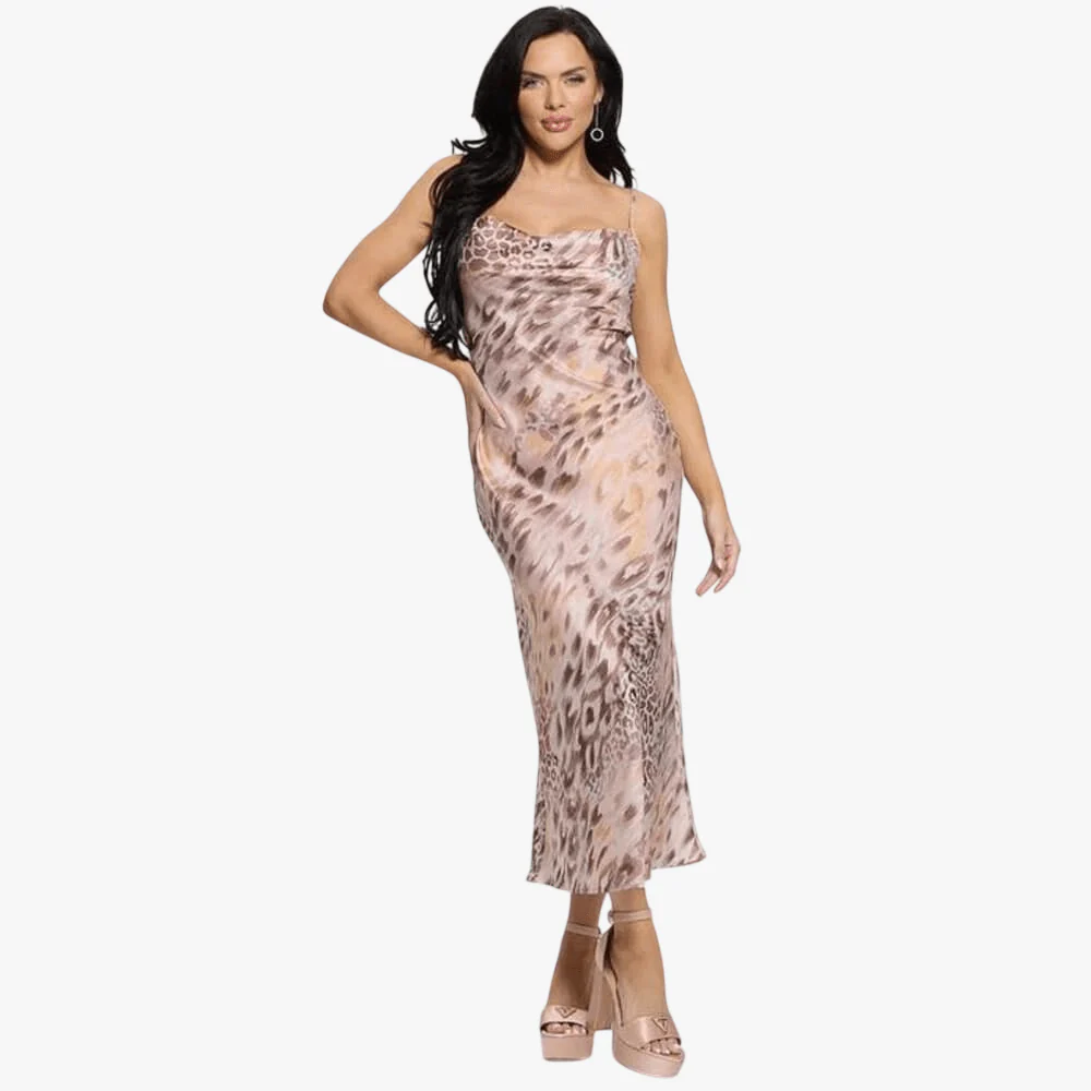 Guess Womens Akilina Dress Plum Pink