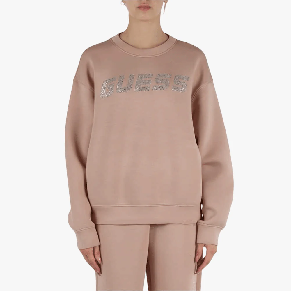 Guess Womens Cecilia Sweater Brown