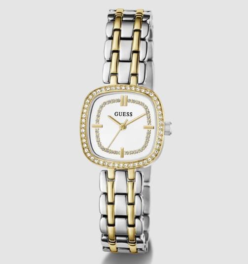Guess Womens Hazel 2 Tone Silver Gold Watch