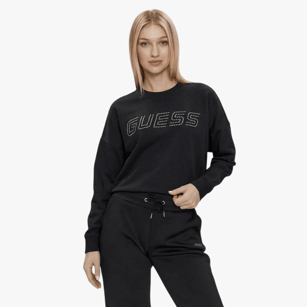 Guess Womens Skylar Sweater Black