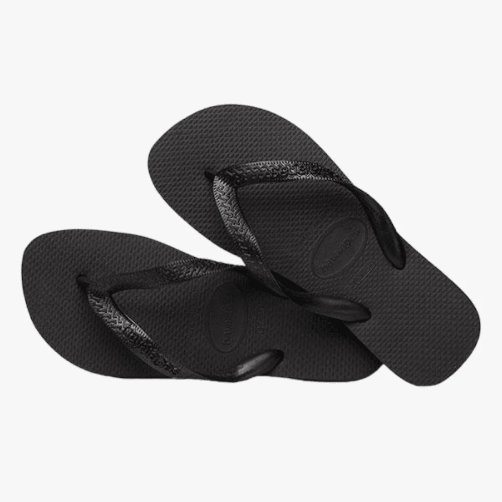 Havaianas Mens Top Basic Flip Flop Black