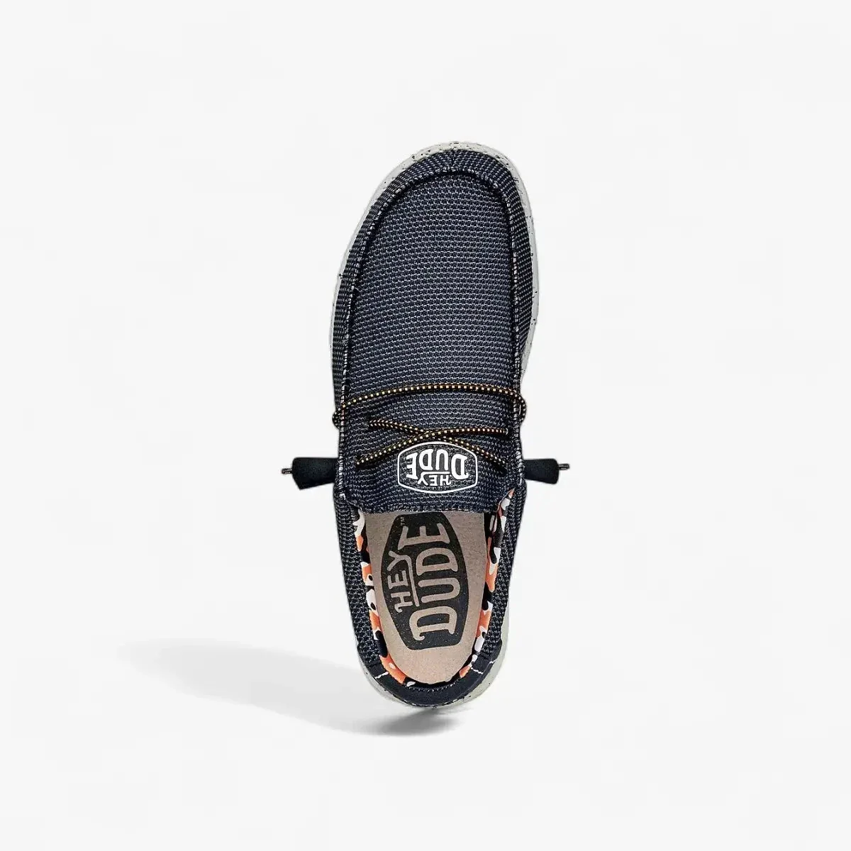 Hey Dude Mens Wally Sox Stitch Black Multi - Image 3