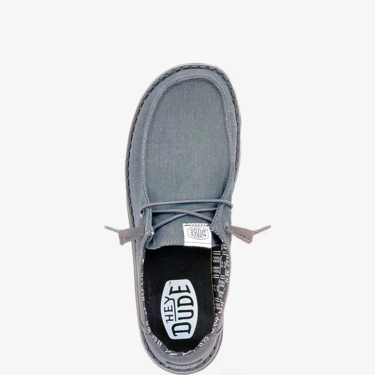 Hey Dude Womens Wendy Stretch Canvas Black - Image 4