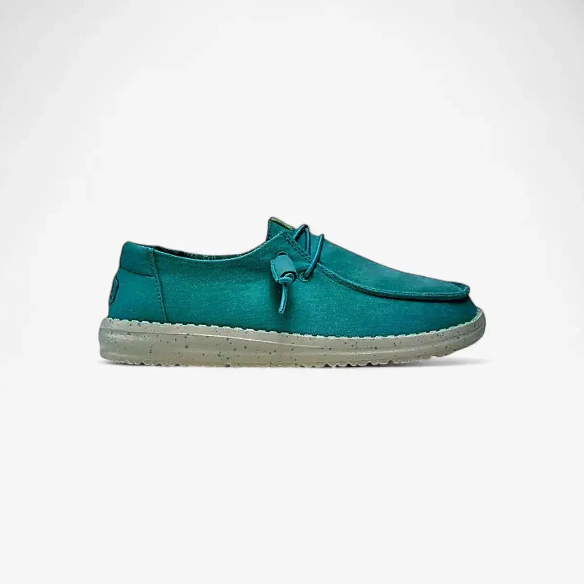 Hey Dude Womens Wendy Stretch Canvas Turq - Image 2