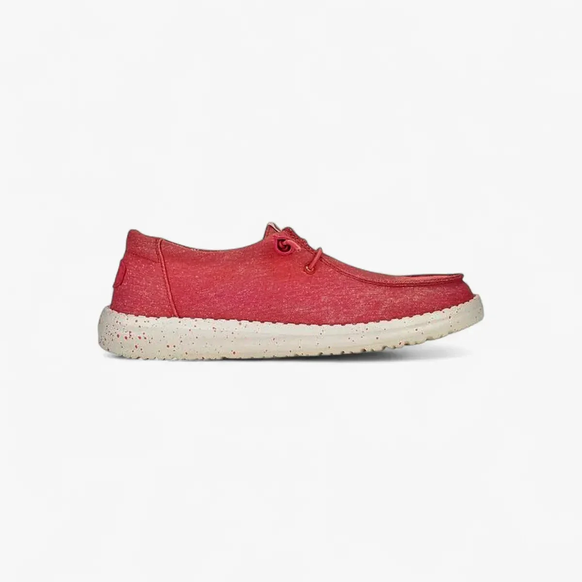 Hey Dude Womens Wendy Stretch Canvas Washed Red - Image 2