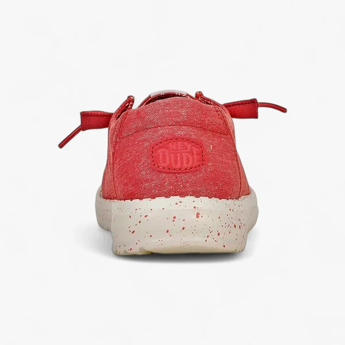 Hey Dude Womens Wendy Stretch Canvas Washed Red - Image 3