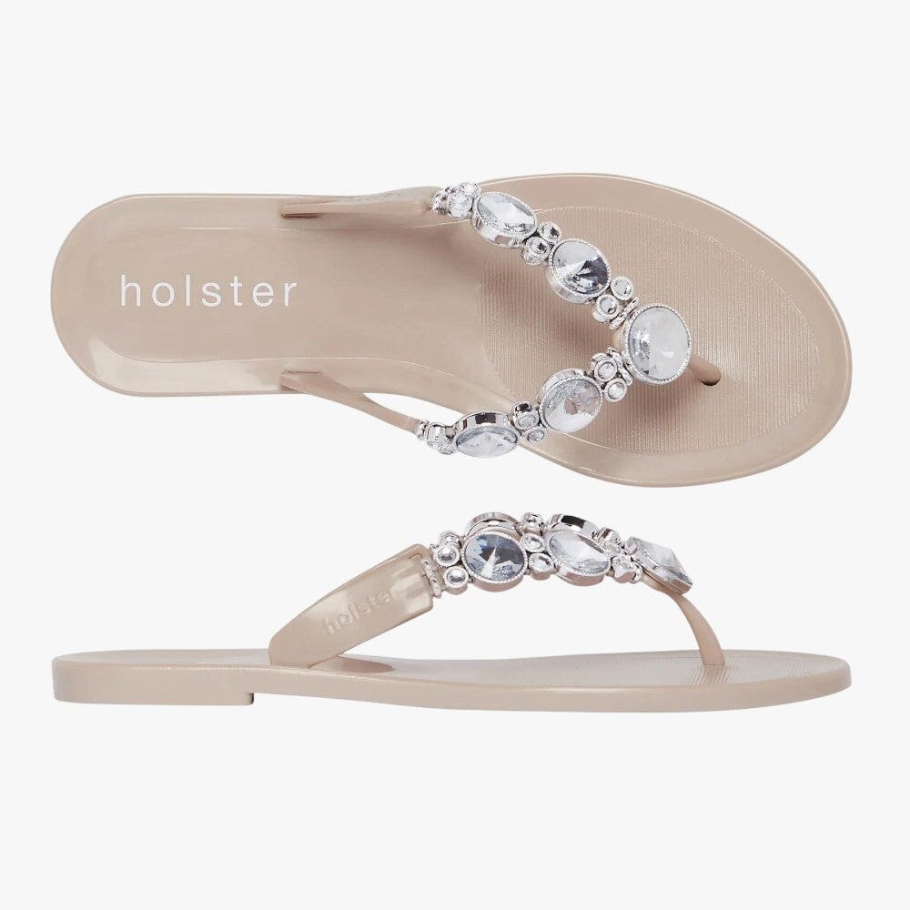 Holster Womens Embellish Sandal Champagne