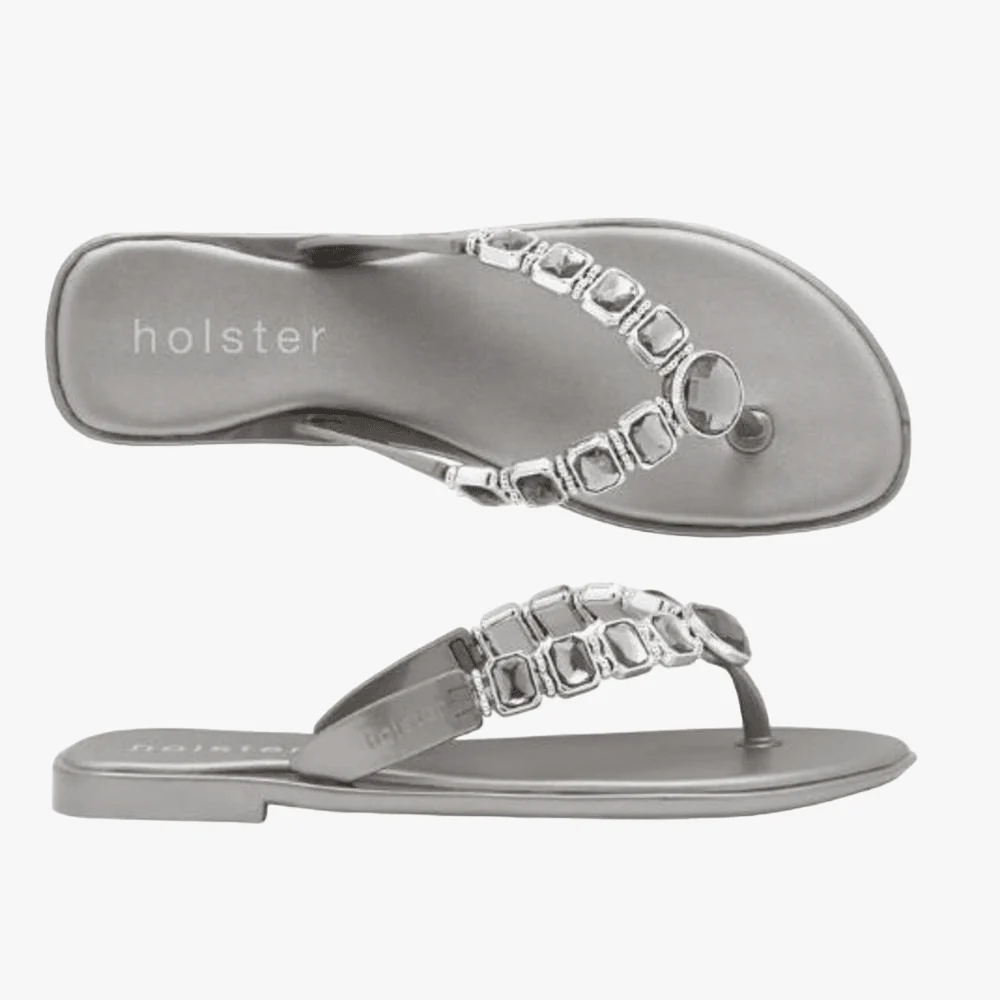 Holster Womens Magic Sandal Pewter