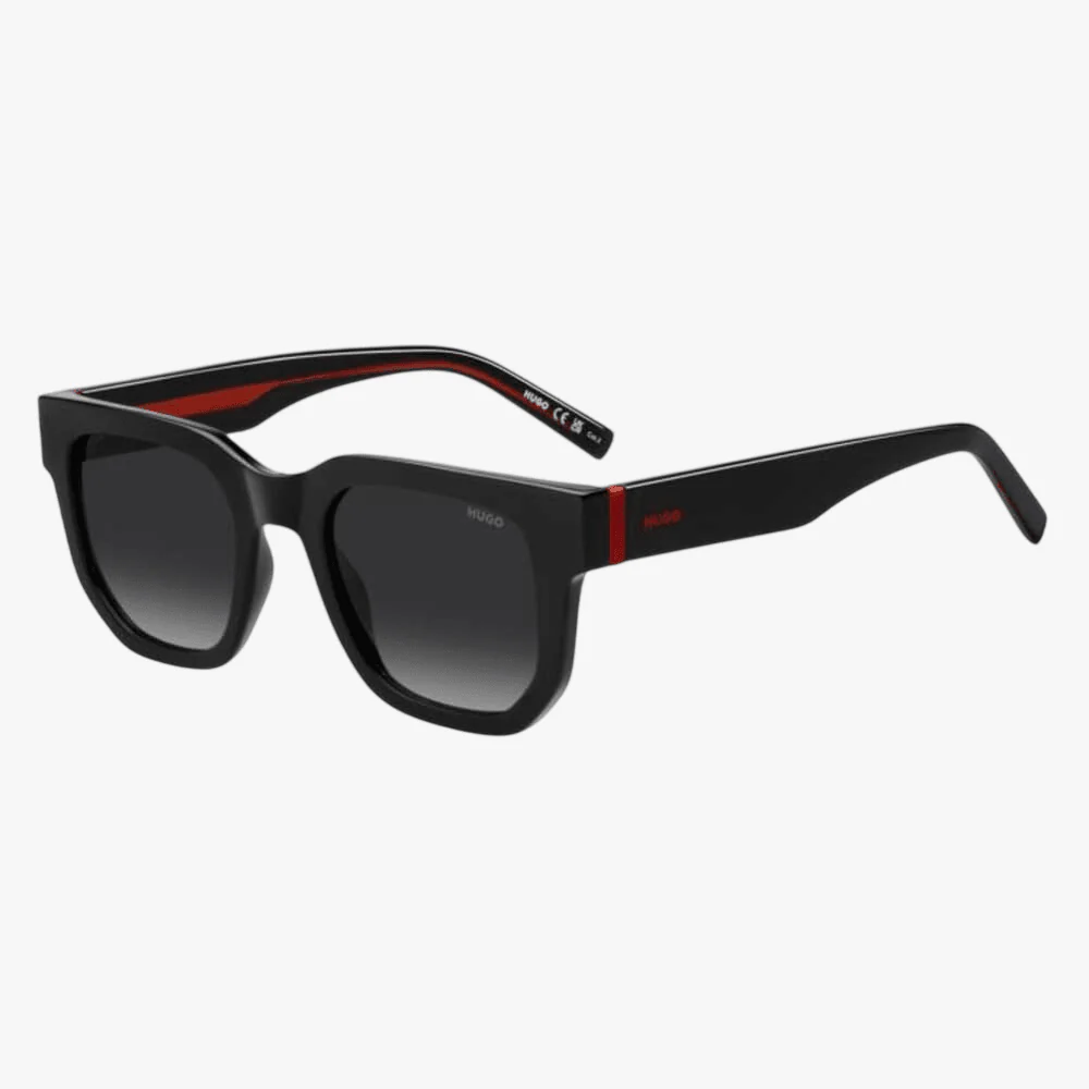 Hugo Mens 1358 Sunglass Black Red