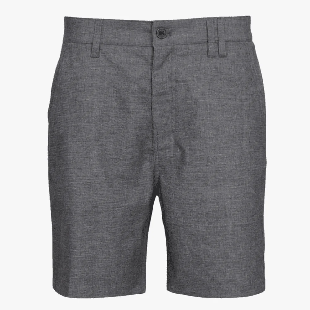 Hurley Mens H20 Dri Coastal 19" Walkshorts Black Heather