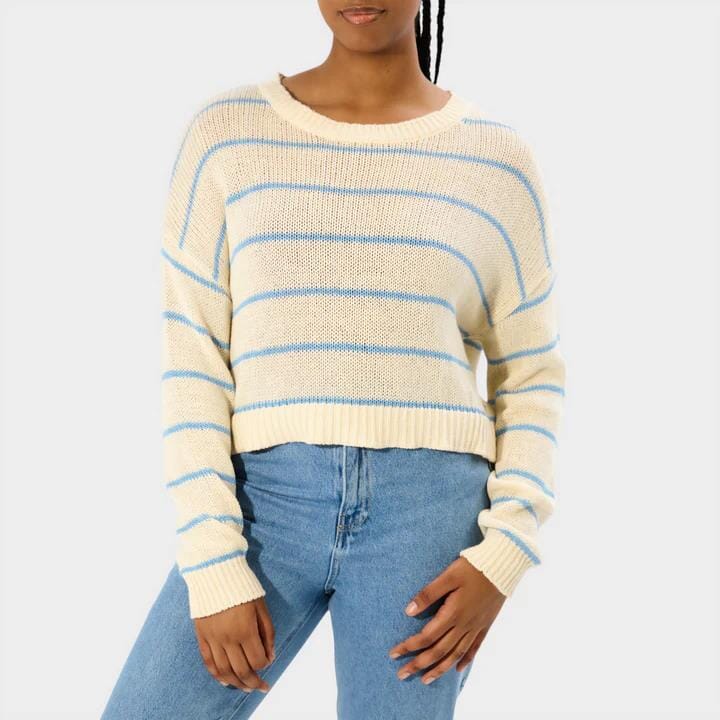Hurley Womens Delta Sweater Off White