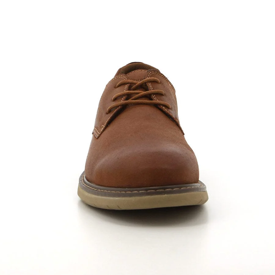 Hush Puppies Mens Dylan Shoe Waxy Nubuck Tan - Image 2