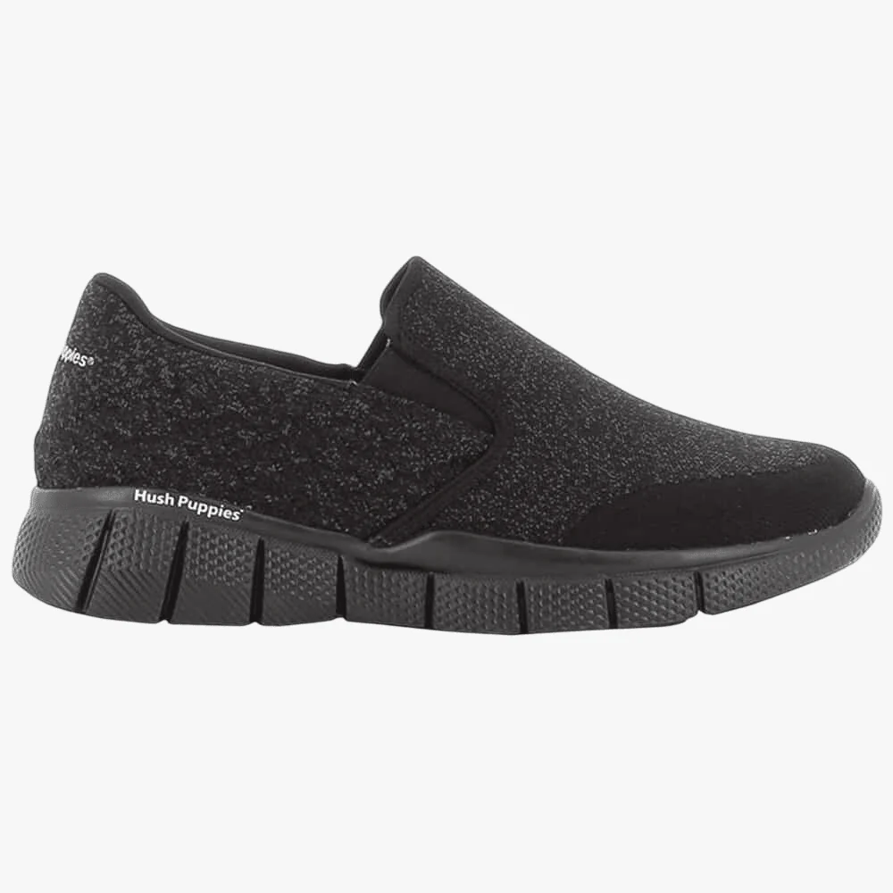 Hush Puppies Mens Equally Slip On Shoe Black