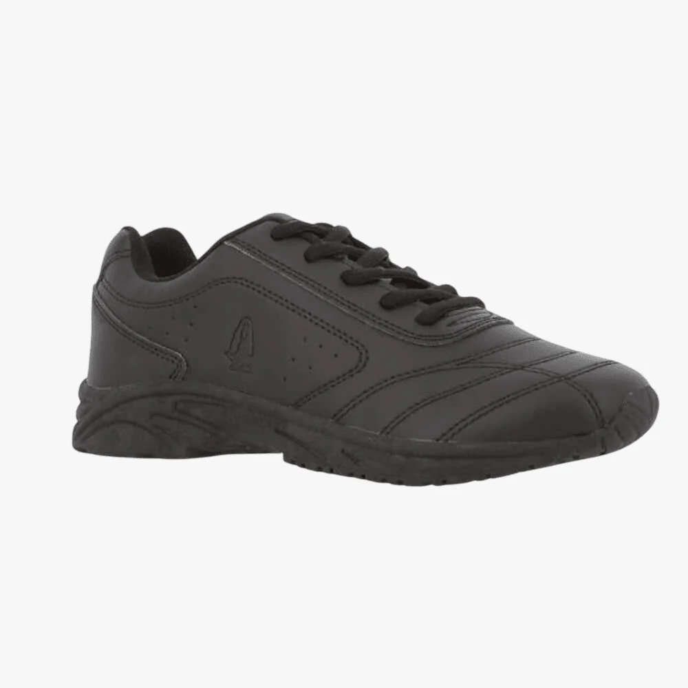 Hush Puppies Older Kids Ace Lace Up Sneaker Black