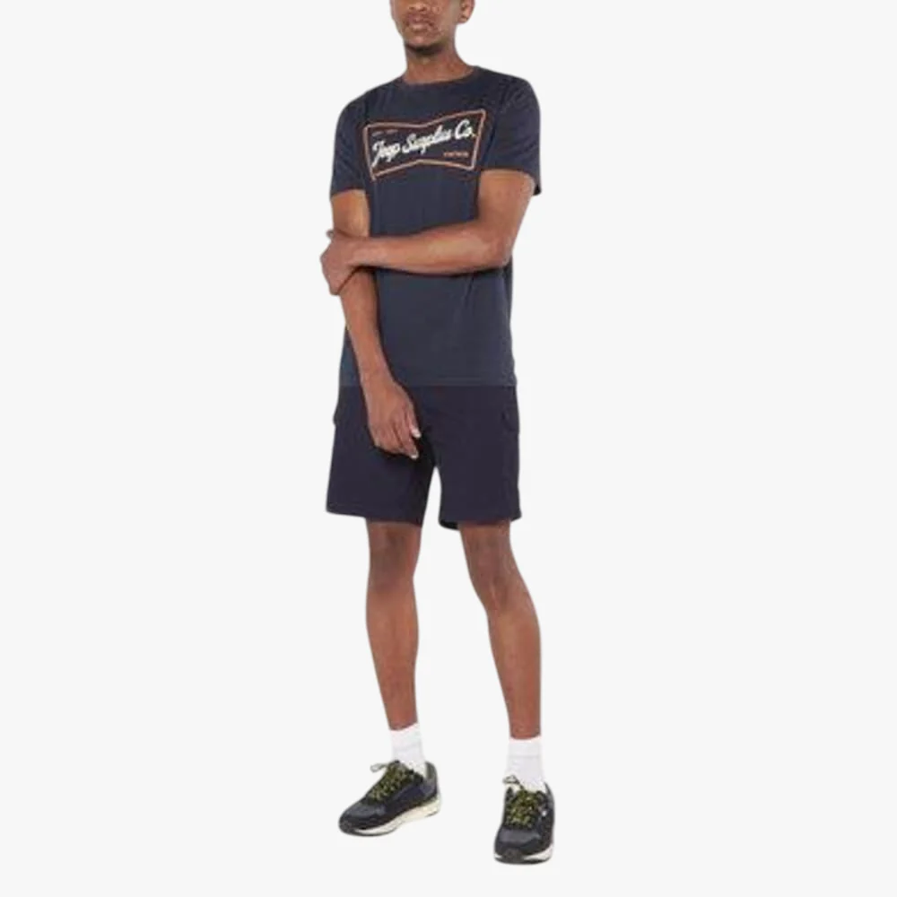 Jeep Mens 21Cm Fixed Wb Trailhawk Cargo Shorts Navy