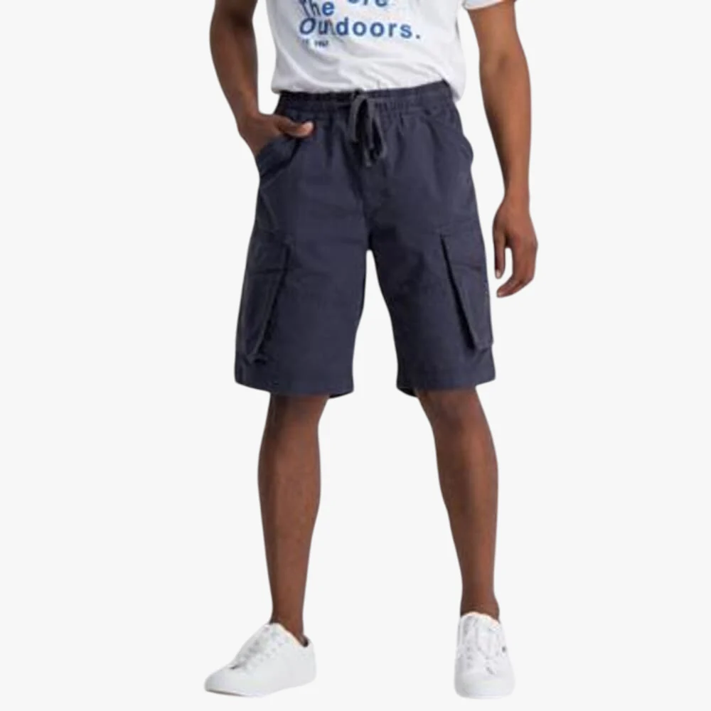 Jeep Mens 26Cm Cargo Shorts French Navy