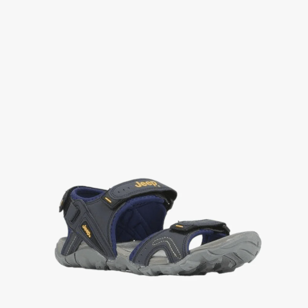 Jeep Mens Open Adventure Sandal Charcoal