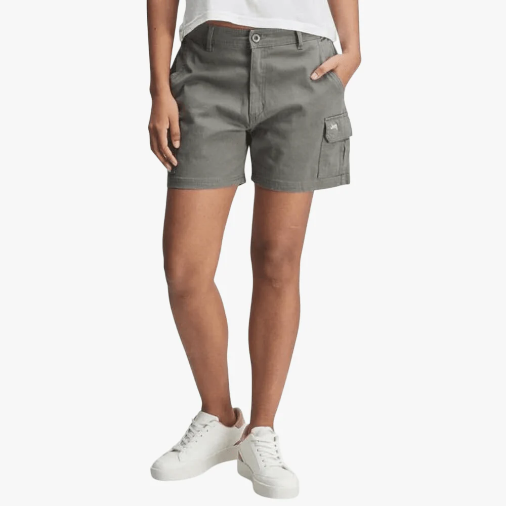 Jeep Womens 12Cm Mountain Shorts Olive