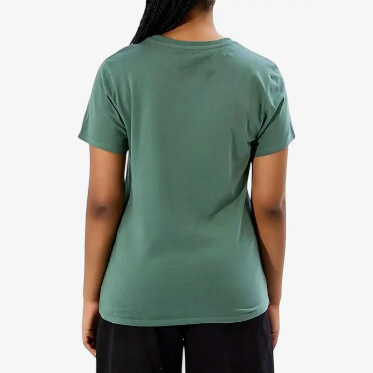 Jeep Womens Flower Graphic Tee Sage Leaf - Image 2