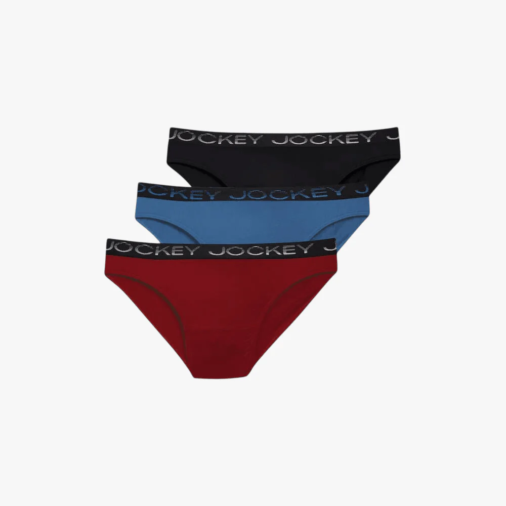 Jockey Mens Value Plain 3 Pack Skants