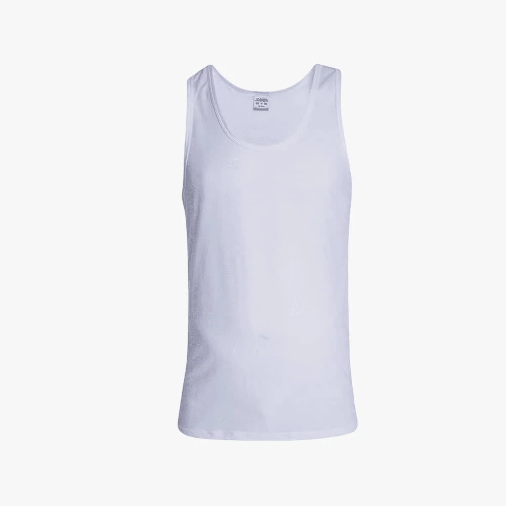 Jockey Mens Vest 1 Pack Eyelet Big Man