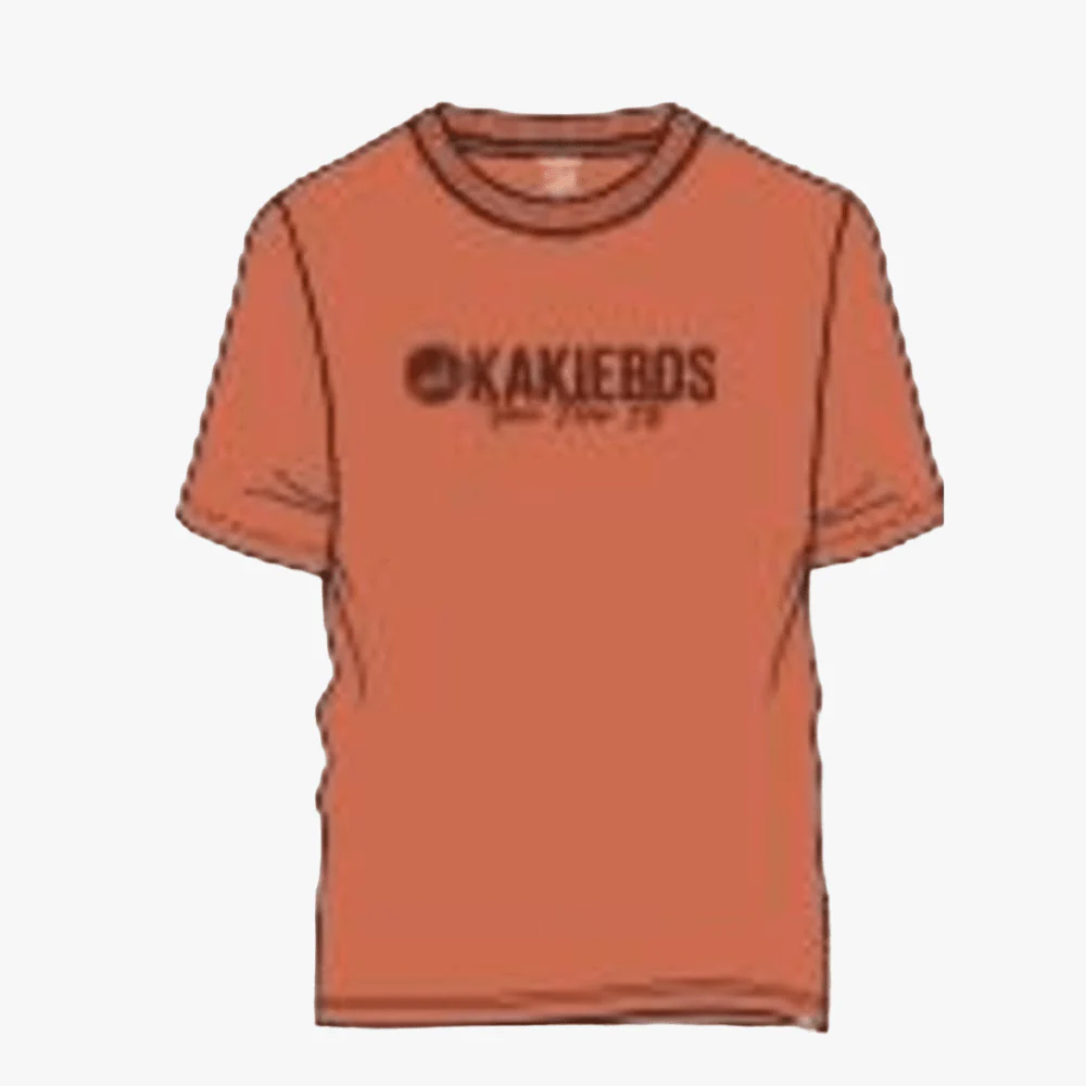 Kakiebos Mens Classic Fit Short Sleeve Tee Apricot