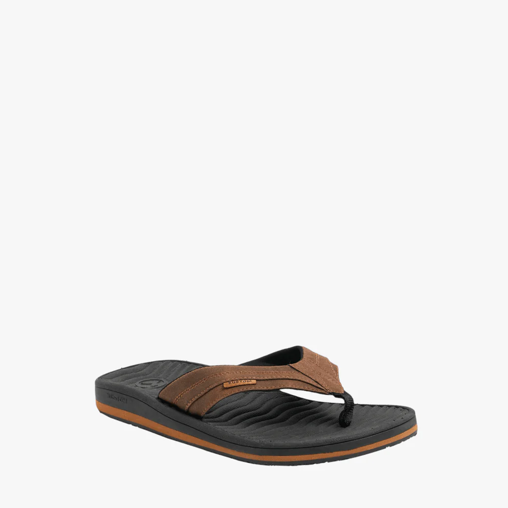 Kustom Mens Quest Sandal Chocolate