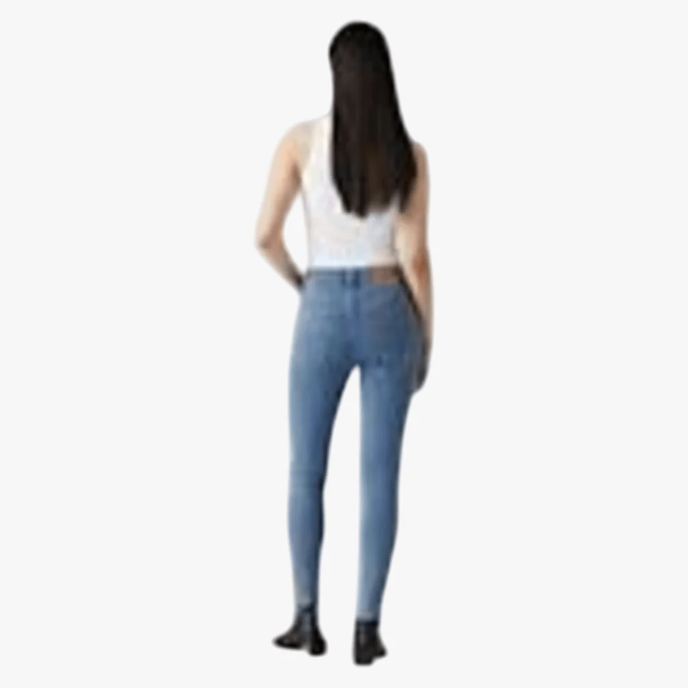 Levis Womens 721 High Rise Skinny Jean Med Stone