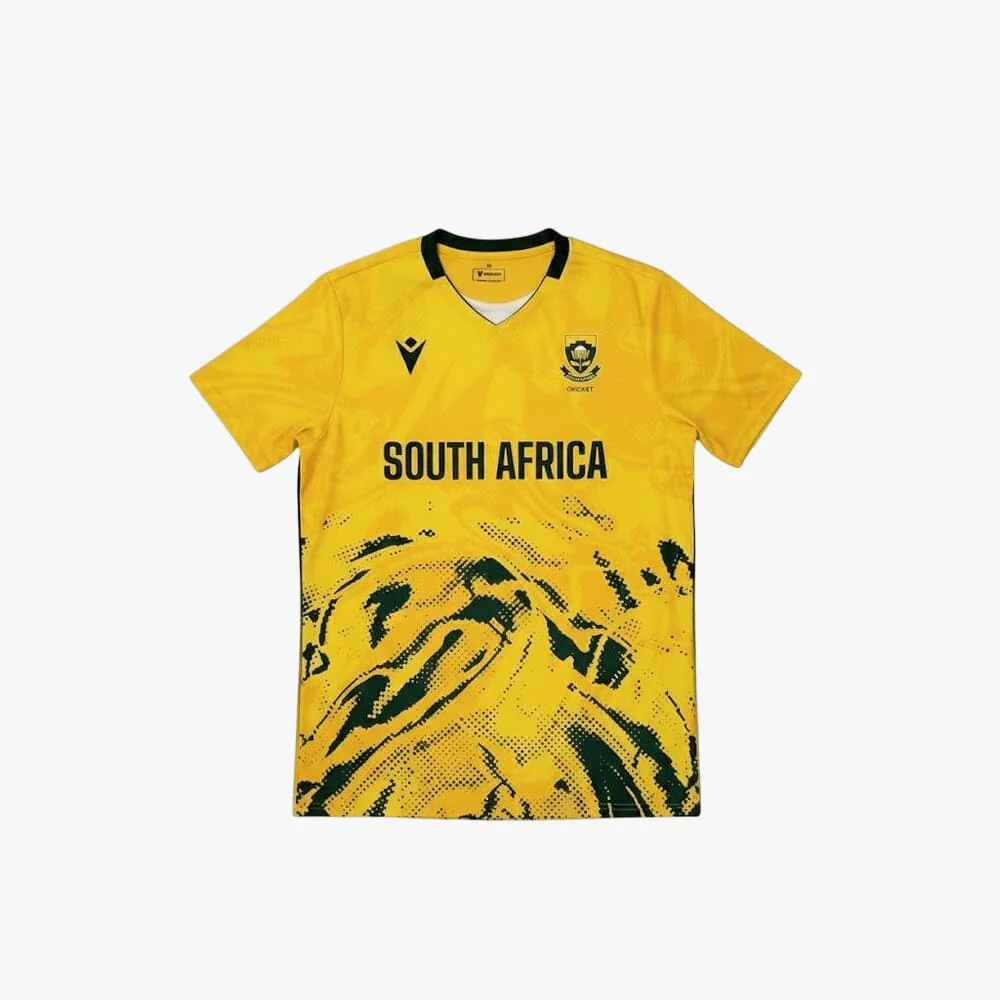 Macron Proteas T20 Tee Yellow
