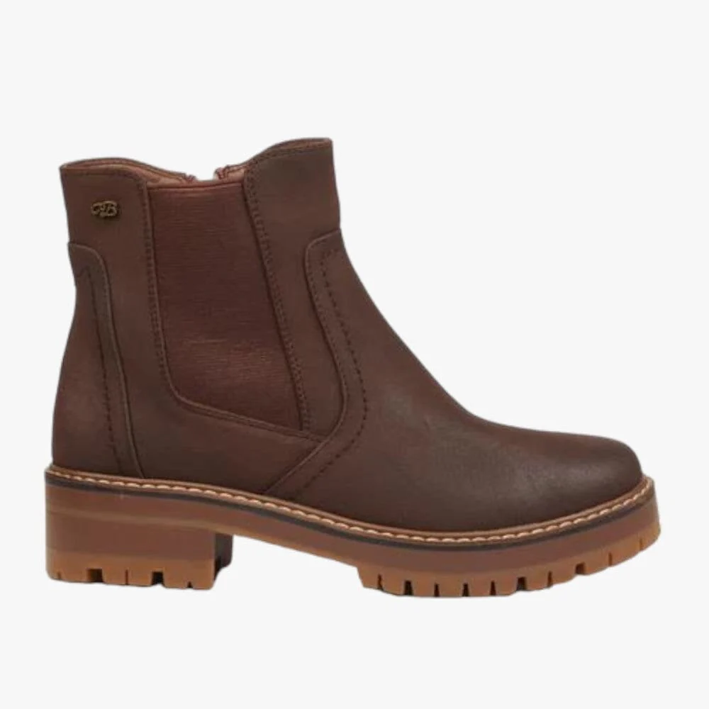 Miss Black Womens Fox 3 Boot Chocolate